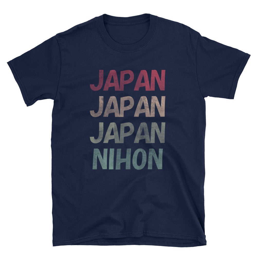 Love Japan and Nihon Japanese  Short-Sleeve Unisex T-Shirt - The Japan Shop