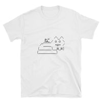 Thumbnail for Japanese ASCII Art Neko Cat Shirt - The Japan Shop