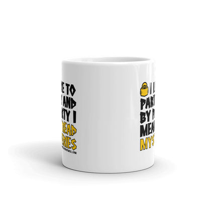 I Like to Party and by Party I Mean Read Mysteries Mug - The Japan Shop