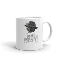 Thumbnail for Here's Looking at You, Kitty Novelty Film Noir Cat Themed Mug - The Japan Shop