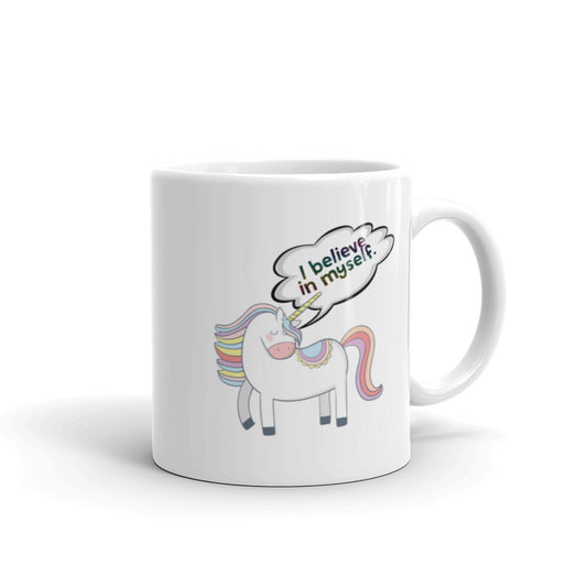 Unicorns Need Love too I Believe in Myself Unicorn Mug - The Japan Shop