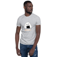 Thumbnail for You Can Eat Me - Cute Onigiri in Japanese Short-Sleeve Unisex T-Shirt