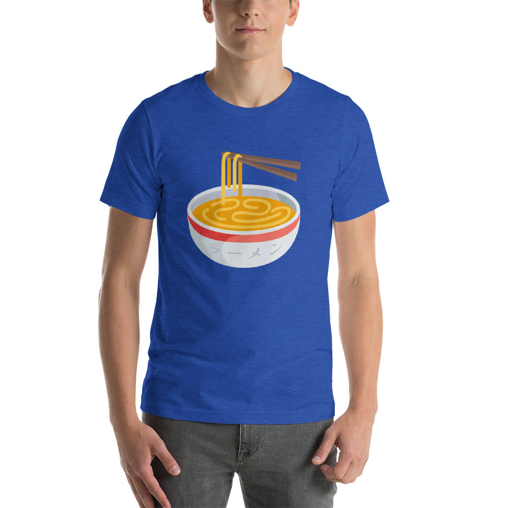 I Love Ramen Shirt with Japanese Katakana Shirt. Short-Sleeve Unisex T-Shirt - The Japan Shop