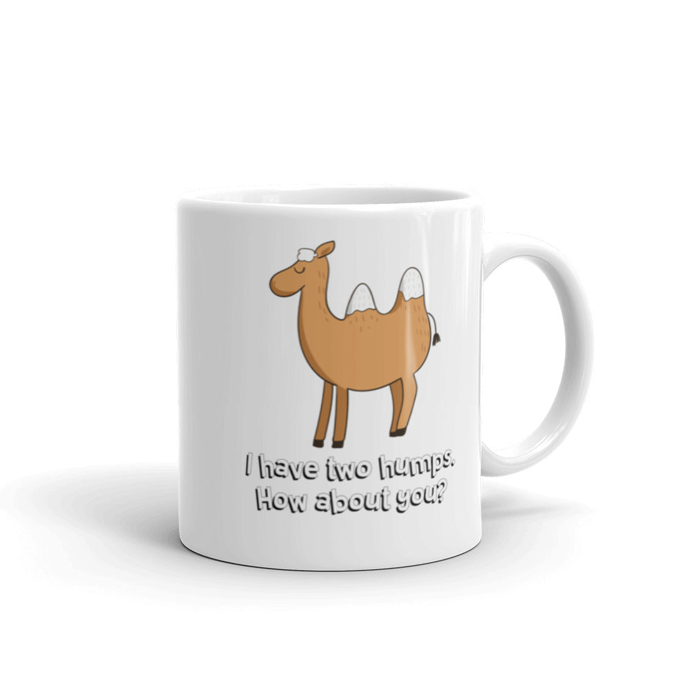 I have two Humps. How about you? Cartoon Camel Mug - The Japan Shop