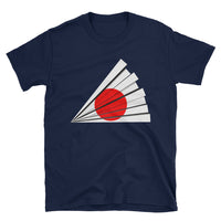 Thumbnail for Beautiful Japanese Flag Fan Traditional Style Shirt Short-Sleeve Unisex T-Shirt - The Japan Shop