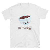 Thumbnail for Where's my Sushi? Asks the Kawaii Bowl of Soy Sauce Short-Sleeve Unisex T-Shirt - The Japan Shop