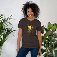 Thumbnail for Ohayou Good Morning in Japanese Greeting with a Smiling Sun Short-Sleeve Unisex T-Shirt - The Japan Shop