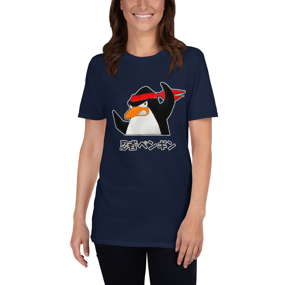 Ninja Penguin Short-Sleeve Unisex T-Shirt - The Japan Shop