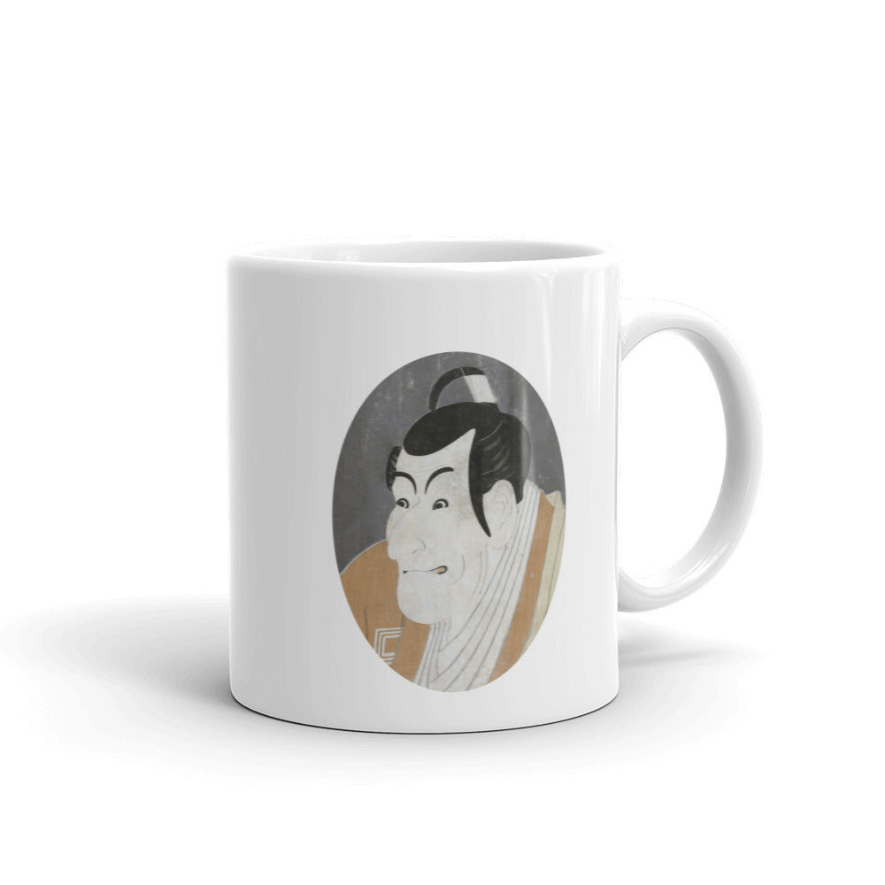 Sharaku Ukiyoe Print of Ichikawa Ebizo IV Mug - The Japan Shop