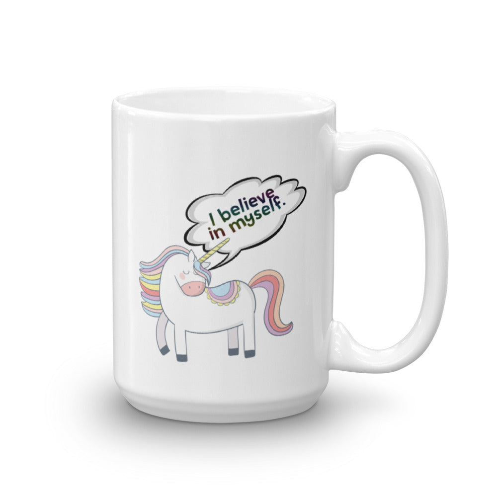 Unicorns Need Love too I Believe in Myself Unicorn Mug - The Japan Shop