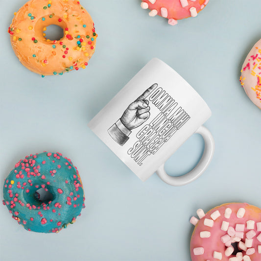 It's all Greek to Me in Latin Funny Saying Mug - The Japan Shop