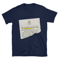 Thumbnail for The Game is Afoot Sherlock Holmes Short-Sleeve Unisex T-Shirt - The Japan Shop