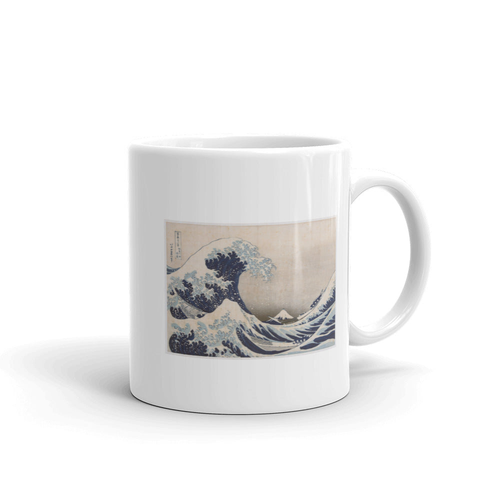 Great Wave off Kanagawa Japan with Mt. Fuji by Hokusai Mug - The Japan Shop