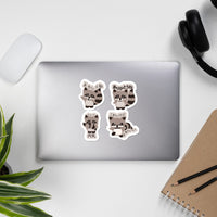 Super Kawaii Raccoon Japanese Greetings 5.5