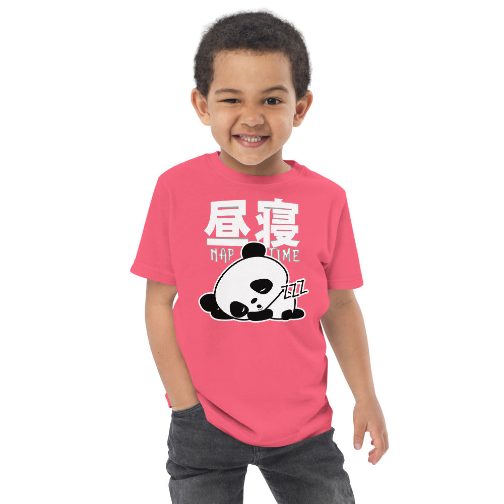 Hirune Nap Time Toddler Jersey Short-Sleeve Unisex T-Shirt