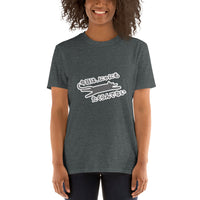 I'm not Scheming Anything Today Cat in Japanese Short-Sleeve Unisex T-Shirt